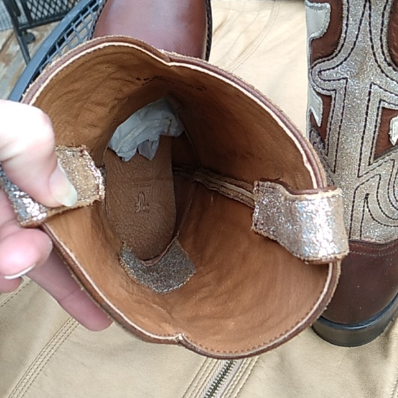 NIB Women's Frye Billy brown tan boots size 6 - Picture 10 of 16